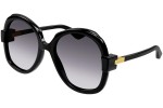 Sunglasses Gucci GG1432S 001 Rund Schwarz