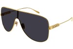 Sonnenbrille Gucci GG1436S 001 Monoscheibe | Shield Gold