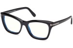 Brillen Tom Ford FT5909-B 001 Cat Eye Schwarz