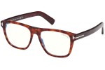 Glasses Tom Ford FT5902-B 054 Quadratisch Havanna