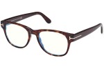 Glasses Tom Ford FT5898-B 052 Quadratisch Havanna