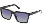 Sonnenbrille Guess GU00084 01D Polarized Quadratisch Schwarz