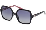 Sunglasses Guess GU7921-H 01D Polarized Quadratisch Schwarz