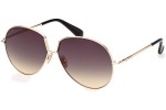 Sunglasses Max Mara Design8 MM0081 32B Rund Gold