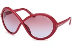 Sonnenbrille Tom Ford Jada FT1070 75Y Besondere Rot