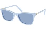 Sunglasses Swarovski SK6004 10061U Rechteck Blau