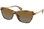 Sunglasses Ralph Lauren RA5308U 5836T5 Polarized Cat Eye Havanna