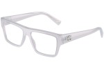 Glasses Dolce & Gabbana DG3382 3420 Quadratisch Weiß