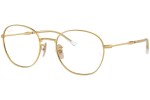 Glasses Ray-Ban RX6509 2500 Rund Gold