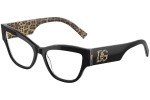 Glasses Dolce & Gabbana DG3378 3299 Cat Eye Schwarz