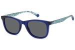 Sonnenbrille Polaroid Junior PLD8060/S PJP/M9 Polarized Rechteck Blau