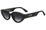 Sunglasses Moschino MOS160/S 807/9O Oval Schwarz