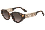 Sunglasses Moschino MOS160/S 086/HA Oval Havanna