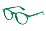 Glasses Gucci GG0121O 008 Rund Grün