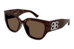 Sunglasses Balenciaga BB0323SK 003 Rechteck Havanna