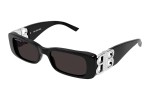 Sunglasses Balenciaga BB0096S 017 Rechteck Schwarz