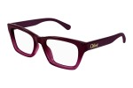 Glasses Chloe CH0242O 007 Rechteck Rot