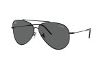 Sonnenbrille Ray-Ban Aviator Reverse x Lenny Kravitz RBR0101S 002/GR Pilot Schwarz