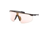 Sonnenbrille Adidas Sport SP0075 02Y Monoscheibe | Shield Schwarz