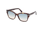 Sonnenbrille Tom Ford FT1108 52P Rechteck Havanna