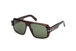 Sonnenbrille Tom Ford FT1101 52N Flat Top Havanna