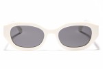 Sonnenbrille Kohe by eyerim Kris Cream Polarized Oval Beige