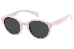 Sonnenbrille Polaroid Junior PLD8040/S 35J/M9 Polarized Rund Rosa