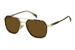 Sonnenbrille David Beckham DB1161/S 2IK/70 Rechteck Gold