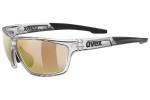 Sonnenbrille uvex sportstyle 706 colorvision vm Clear S1-S3 Rechteck Kristall