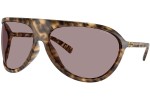 Sonnenbrille Miu Miu Runway MUA01S 11Z06I Rechteck Havanna