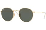 Sunglasses Ray-Ban Round Flat Lenses RB3447N 001 Rund Gold