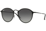 Sonnenbrille Ray-Ban Blaze Round Blaze Collection RB3574N 153/11 Rund Schwarz