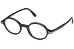 Brillen Tom Ford FT5975-B 001 Rund Schwarz