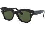 Sonnenbrille Ray-Ban State Street RB2186 901/31 Quadratisch Schwarz