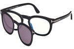 Brillen Tom Ford FT5993-B 001 Quadratisch Schwarz