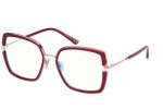 Brillen Tom Ford FT5985-B 075 Quadratisch Rot