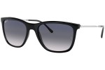 Sonnenbrille Ray-Ban RB4344 601/78 Polarized Quadratisch Schwarz