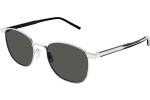 Sonnenbrille Saint Laurent SL747 007 Quadratisch Silber