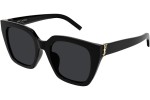 Sonnenbrille Saint Laurent SLM143 001 Quadratisch Schwarz