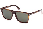 Sonnenbrille Tom Ford Fletcher FT0832 53N Quadratisch Havanna